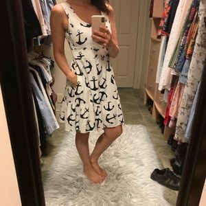 JCrew anchor dress